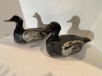 Important Pair of Early Working Merganser Decoys Circa 1910–1930.