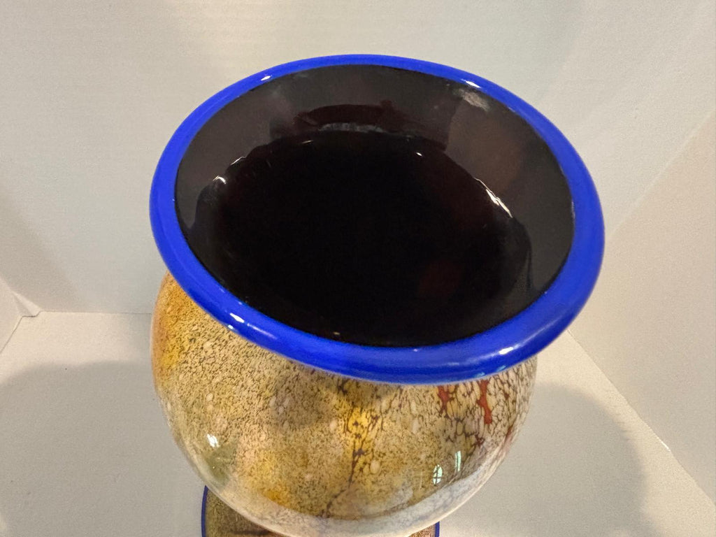Large Gartner/Blade Studio Art Glass Covered Vessel Massachusetts, circa 2000