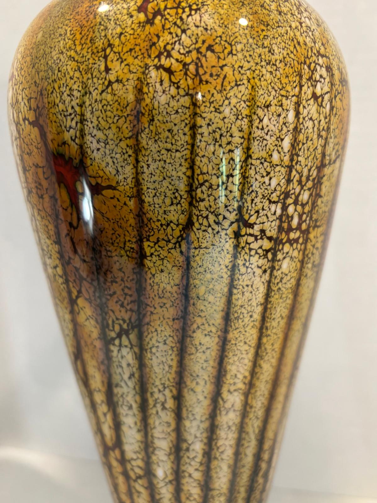 Large Gartner/Blade Studio Art Glass Covered Vessel Massachusetts, circa 2000