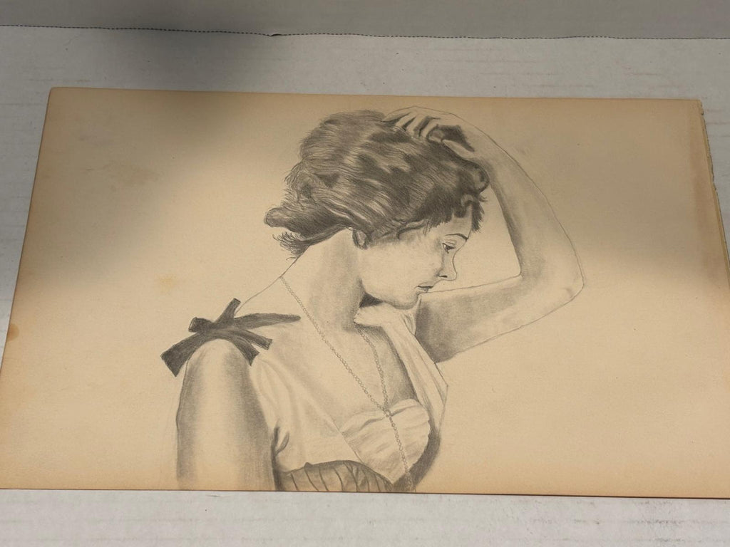 Early American Sketchbook Archive  c. 1898–1915 • 50+ Original Drawings & Studies