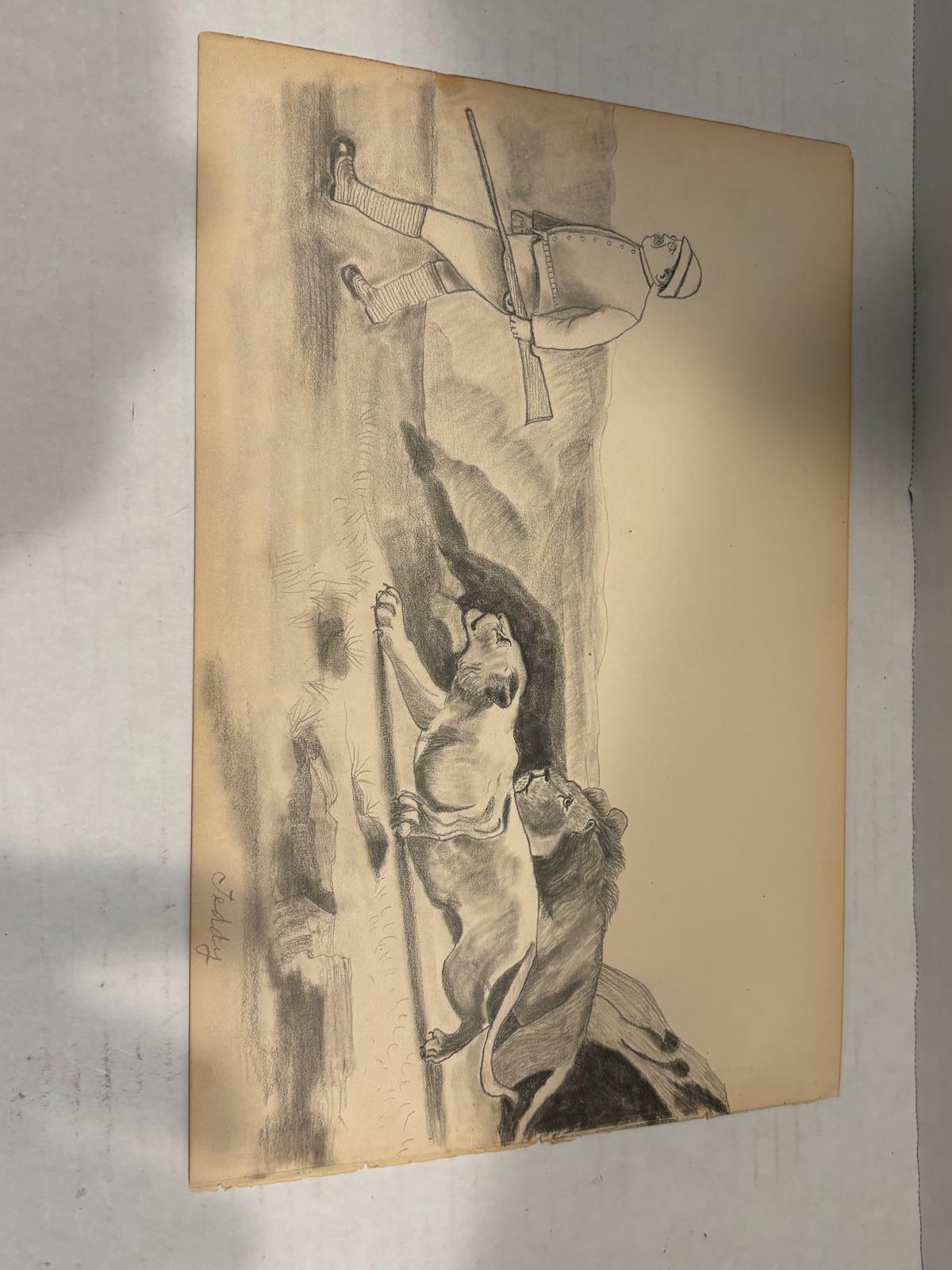 Early American Sketchbook Archive  c. 1898–1915 • 50+ Original Drawings & Studies