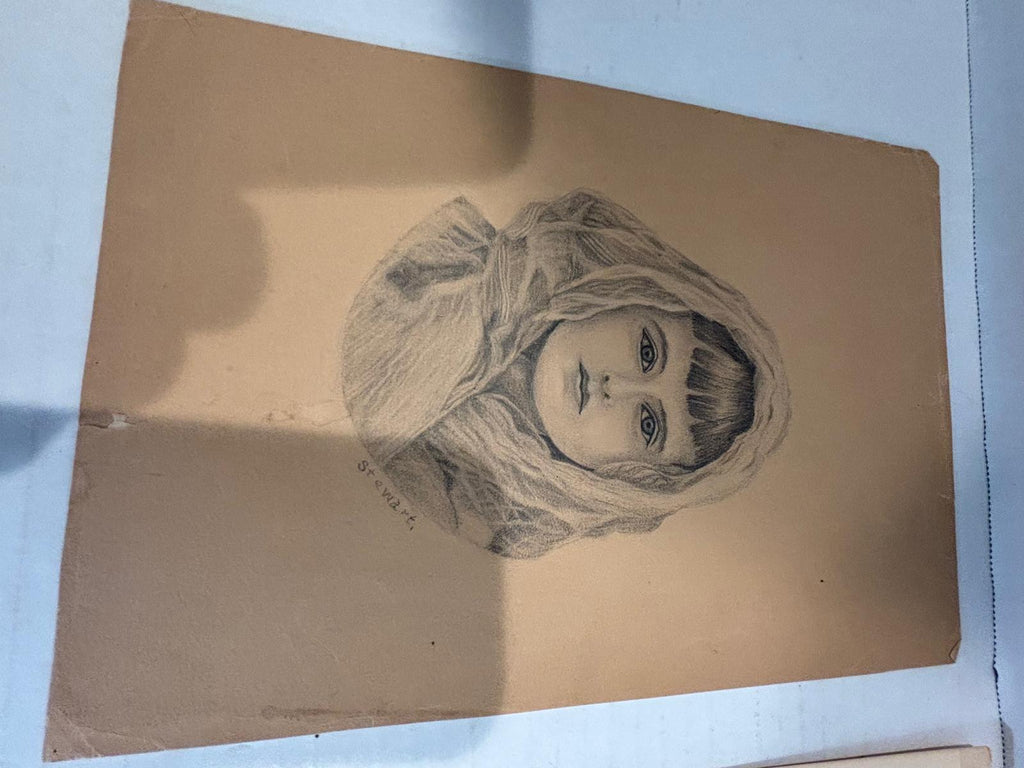 Early American Sketchbook Archive  c. 1898–1915 • 50+ Original Drawings & Studies