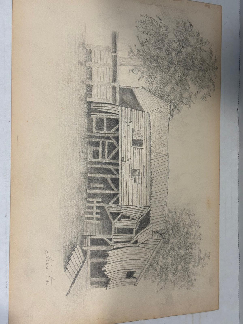 Early American Sketchbook Archive  c. 1898–1915 • 50+ Original Drawings & Studies