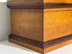 Cape Cod Maritime Folk Art Document Box with Clasped Hands Carving American, probably Cape Cod or Coastal New England, circa 1890–1910
