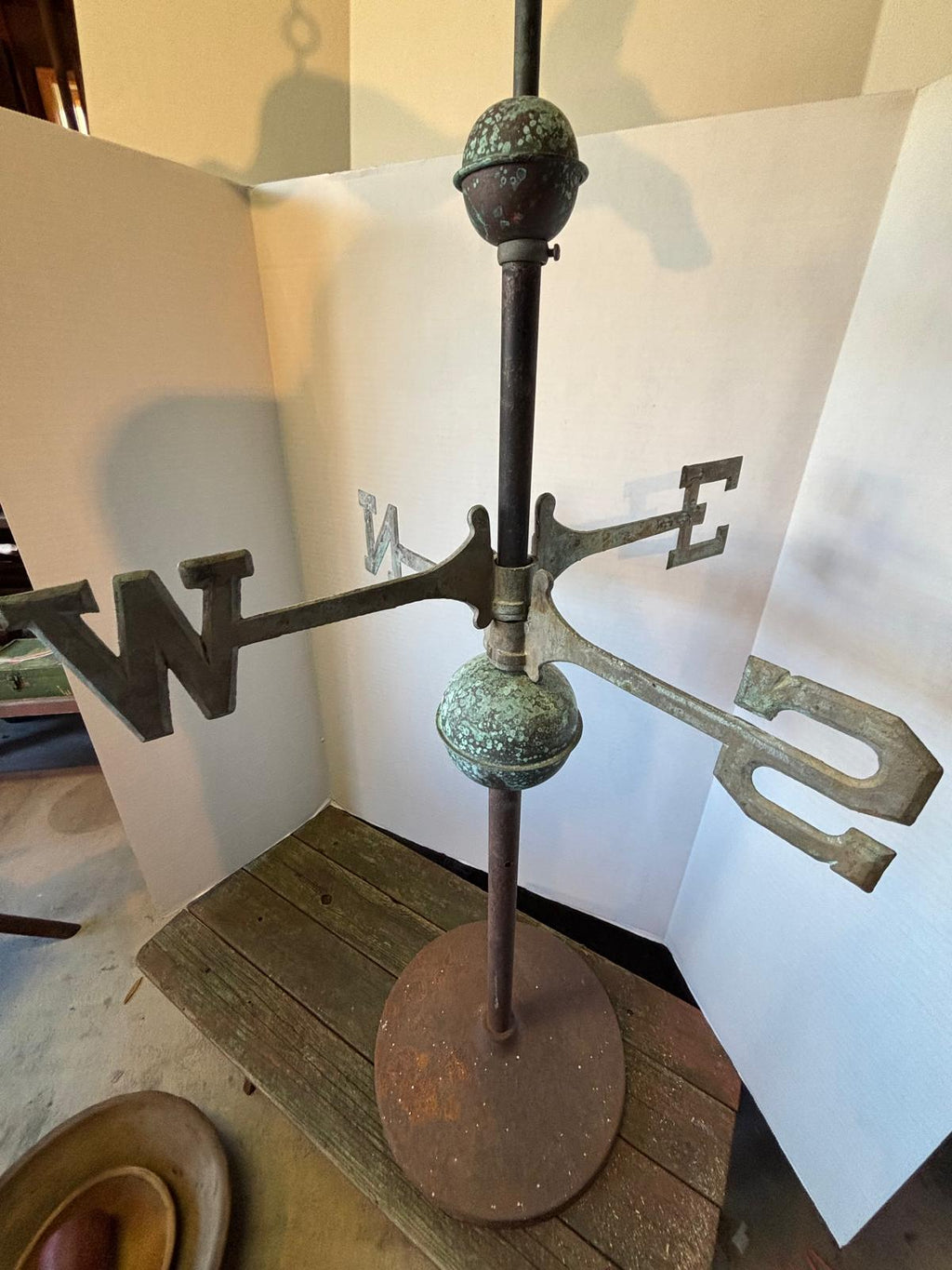 Full-Bodied Copper Flying Pig Weathervane New England, Circa 1920–1940