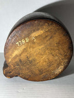 Large Scandinavian Folk Art Wooden Ale Tankard, Likely Norwegian, 18th/Early 19th Century