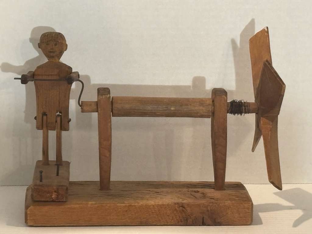 American Folk Art Mechanical Figure Whirligig American, circa 1860–1890