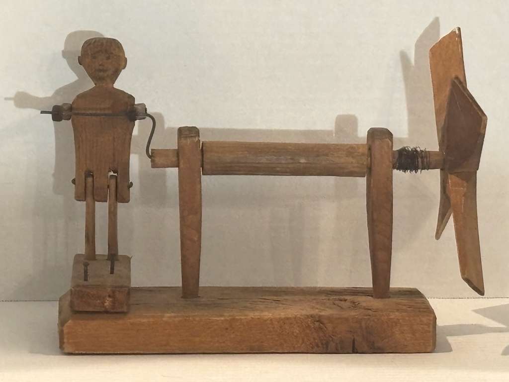 American Folk Art Mechanical Figure Whirligig American, circa 1860–1890
