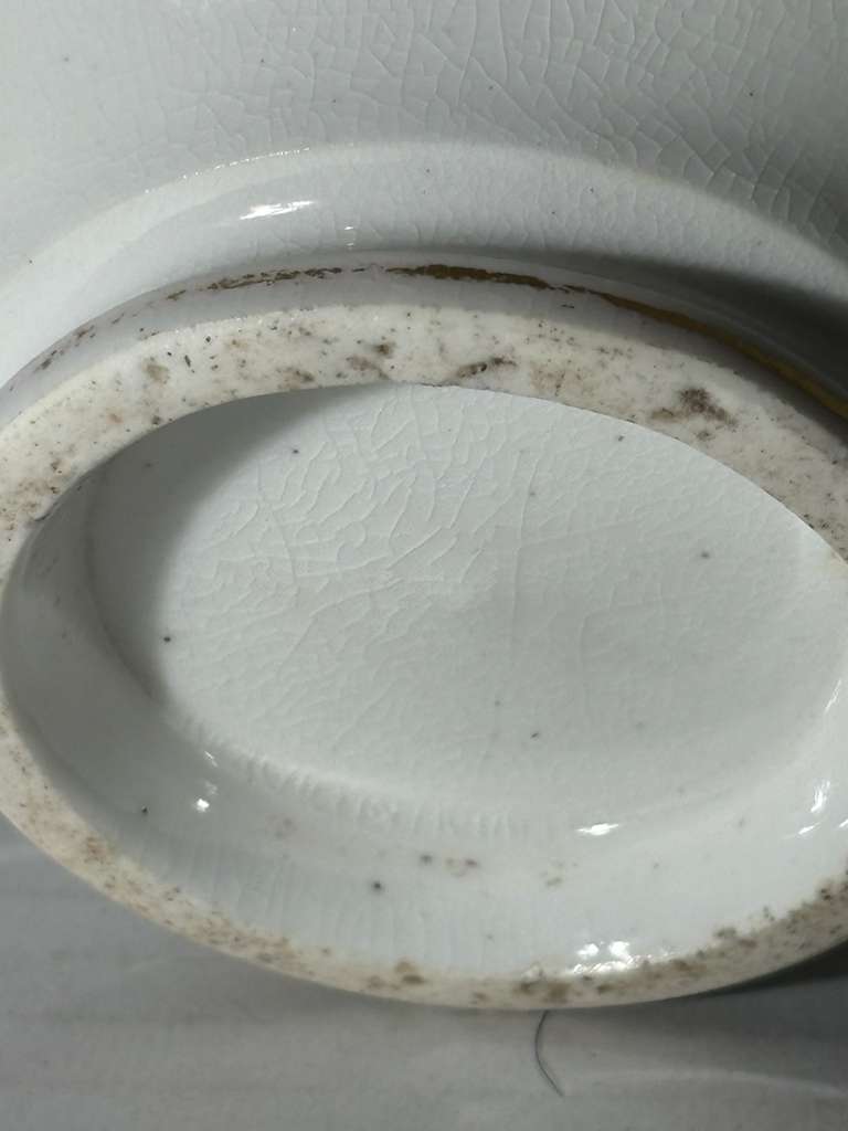 Large Late 18th Century Chinese Export Porcelain Tea Bowl with Warrior Device and Latin Motto Chinese Export Porcelain for the European Market, Circa 1785–1805