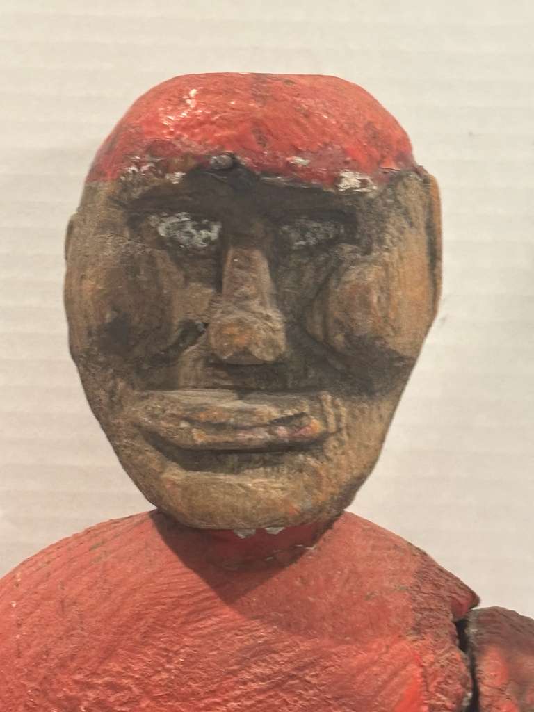 American Folk Art Carved Jockey Figure, circa 1890–1920