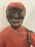 American Folk Art Carved Jockey Figure, circa 1890–1920