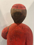American Folk Art Carved Jockey Figure, circa 1890–1920