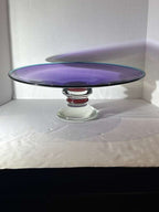 Monumental Young & Constantin Studio Glass Centerpiece with Gunnel Sahlin Art Glass Fruit