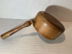 Late 19th Century Treenware Porringer or Handled Bowl