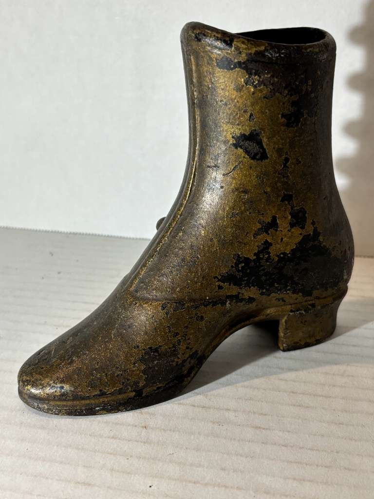 Victorian Cast-Iron Ladies’ Button Boot Form American, circa 1880–1900
