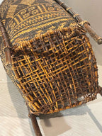 Dayak Basket on Stand — Borneo, Mid-20th Century
