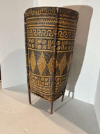 Dayak Basket on Stand — Borneo, Mid-20th Century
