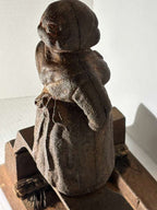 Rare Figural Cast Iron Black Americana Boot Scraper and Shoe Brush, American, circa 1870–1900