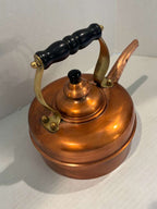 SIMPLEX PATENT ART DECO SOLID COPPER KETTLE