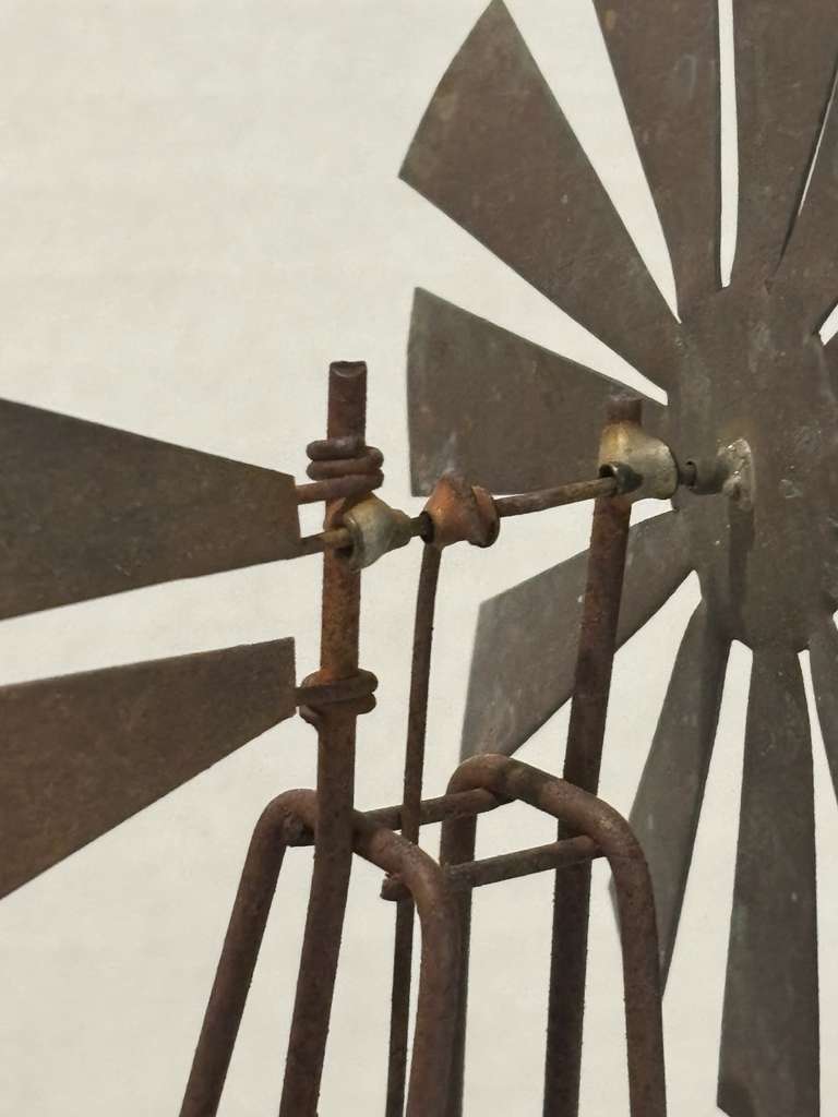 Handmade Rustic Windmill Sculpture from Loretta Lynn’s Dude Ranch Dated August 10, 1999