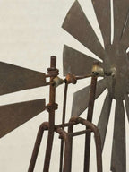 Handmade Rustic Windmill Sculpture from Loretta Lynn’s Dude Ranch Dated August 10, 1999