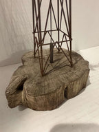 Handmade Rustic Windmill Sculpture from Loretta Lynn’s Dude Ranch Dated August 10, 1999