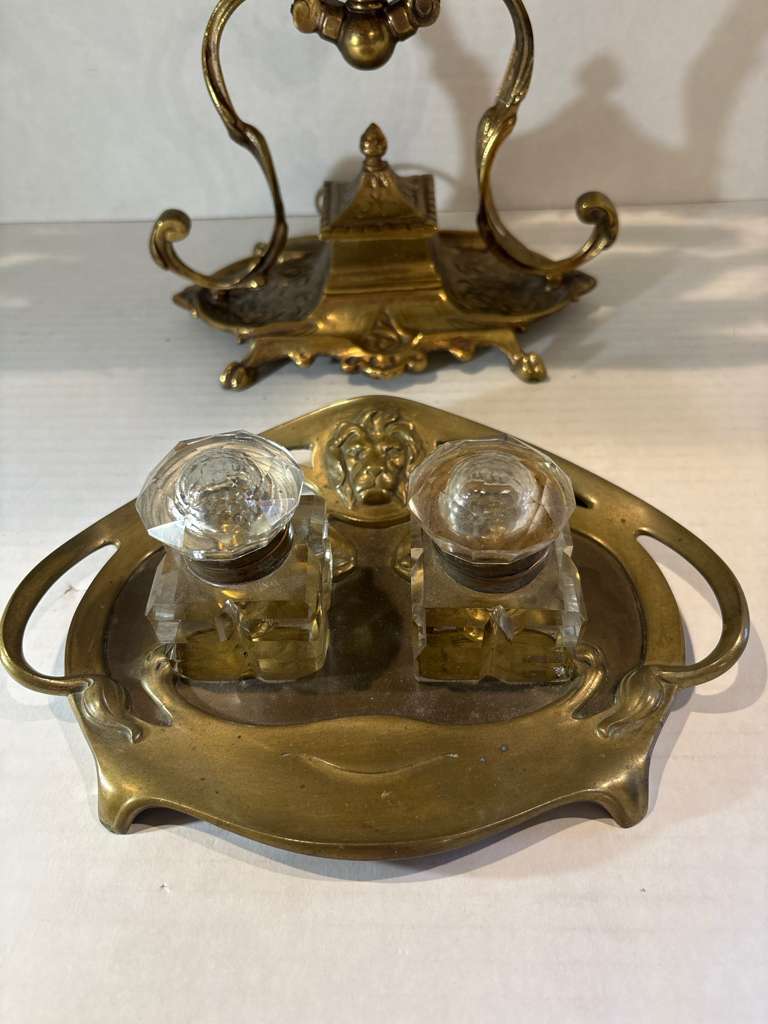 Art Nouveau Desk Ensemble, Continental Europe, circa 1900–1930
