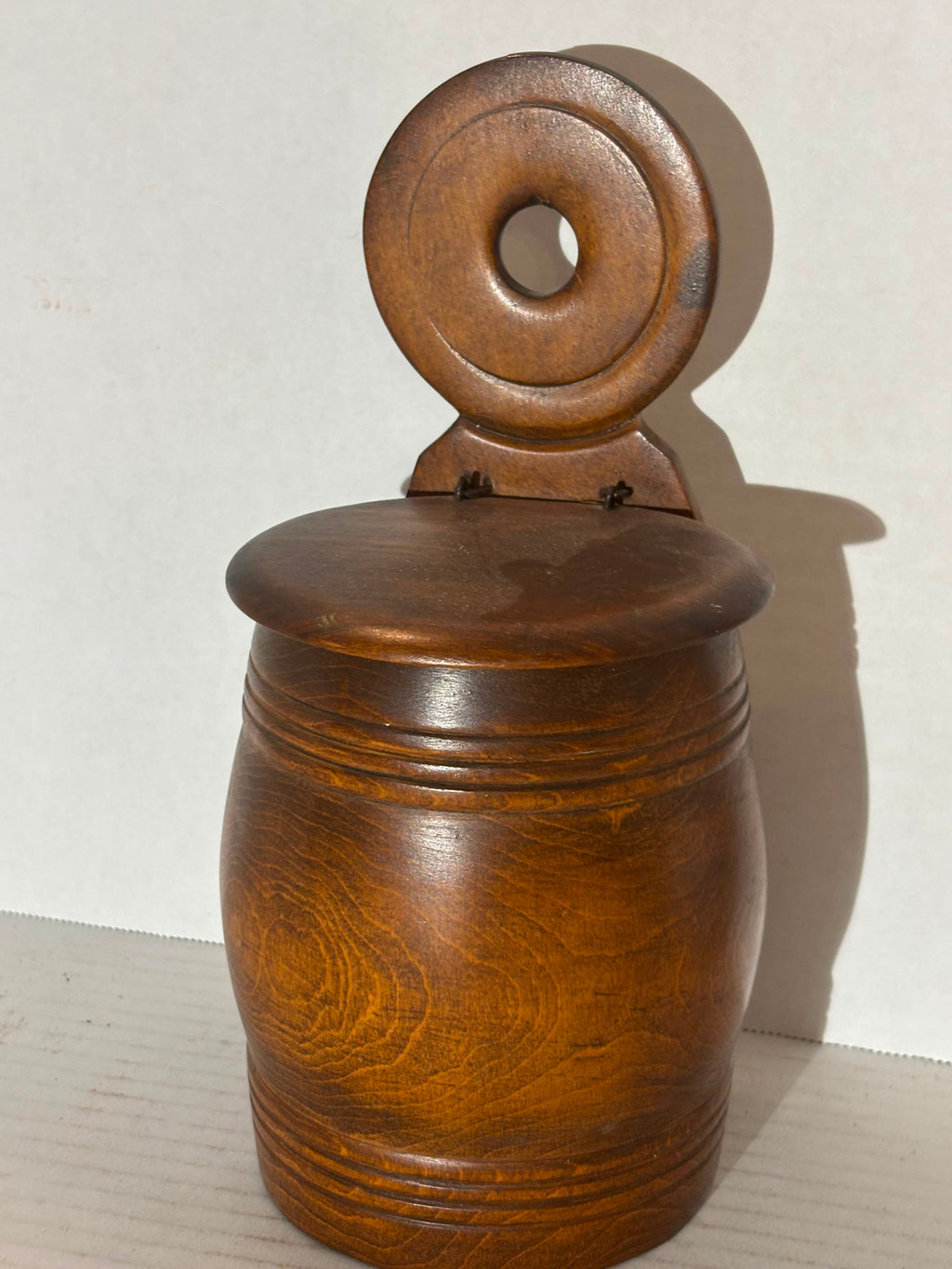 Turned Wall Salt Box  Pennsylvania, probably southeastern Pennsylvania, circa 1875–1900.