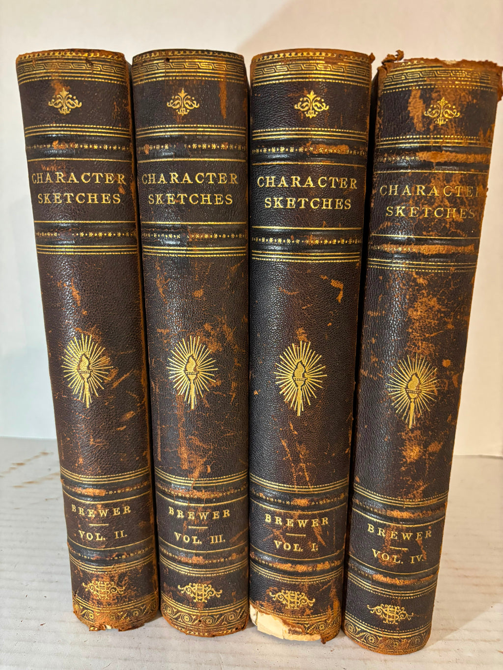 Character Sketches of Romance, Fiction and the Drama Complete Four-Volume Deluxe Illustrated Library Edition Rev. E. Cobham Brewer, LL.D.; edited by Marion Harland Selmar Hess, New York, 1892