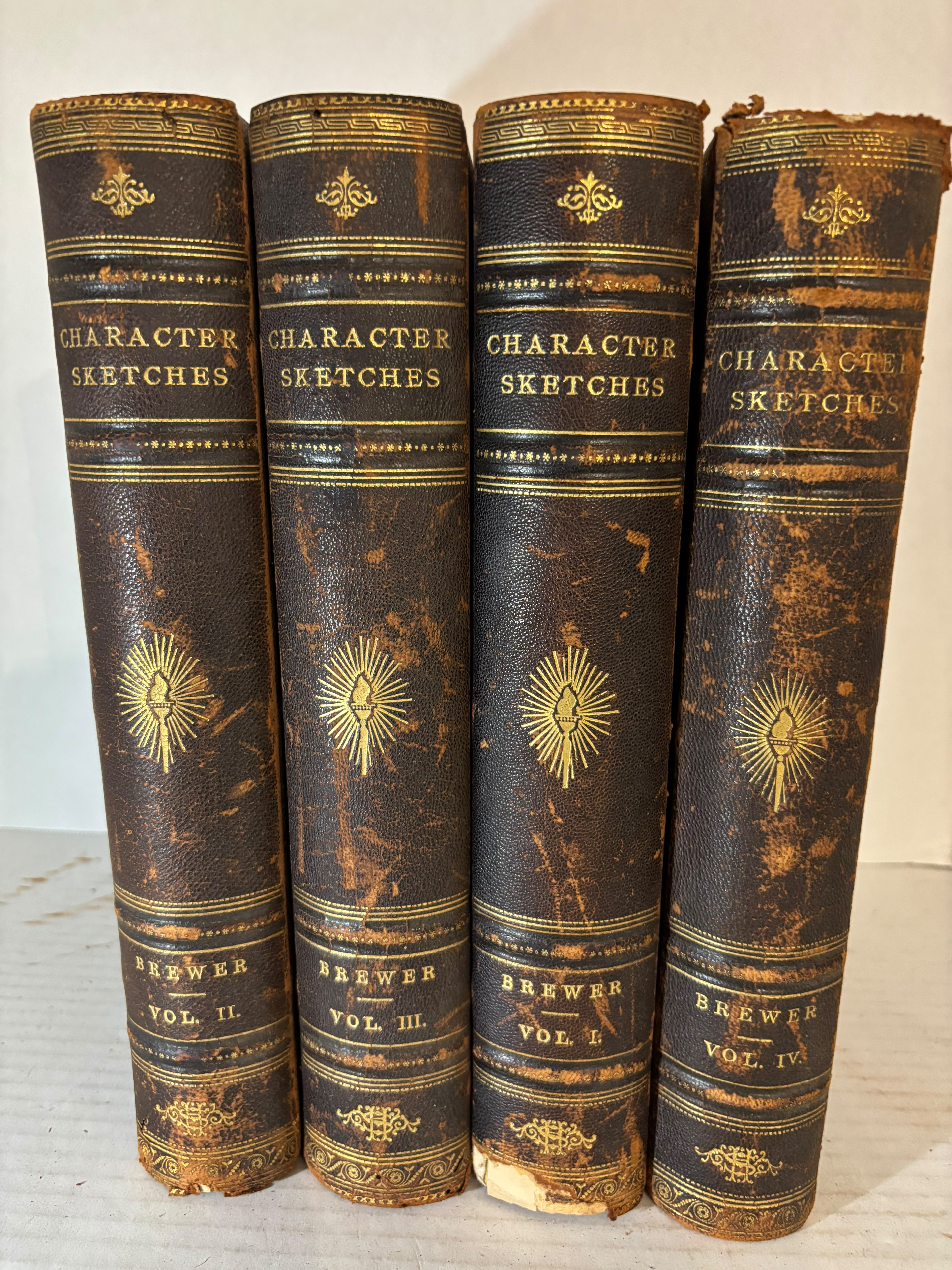 Character Sketches of Romance, Fiction and the Drama Complete Four-Volume Deluxe Illustrated Library Edition Rev. E. Cobham Brewer, LL.D.; edited by Marion Harland Selmar Hess, New York, 1892