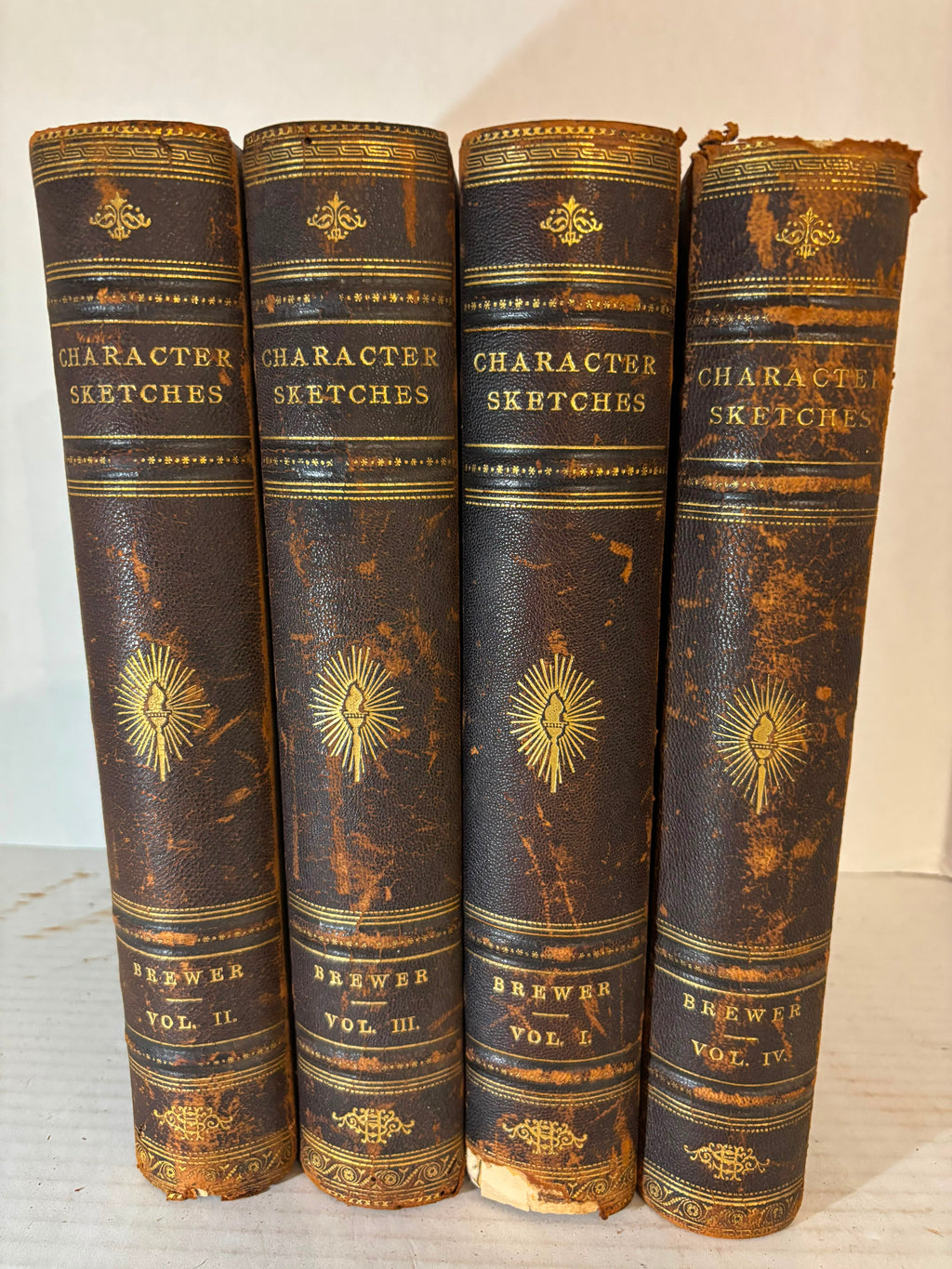 Character Sketches of Romance, Fiction and the Drama Complete Four-Volume Deluxe Illustrated Library Edition Rev. E. Cobham Brewer, LL.D.; edited by Marion Harland Selmar Hess, New York, 1892