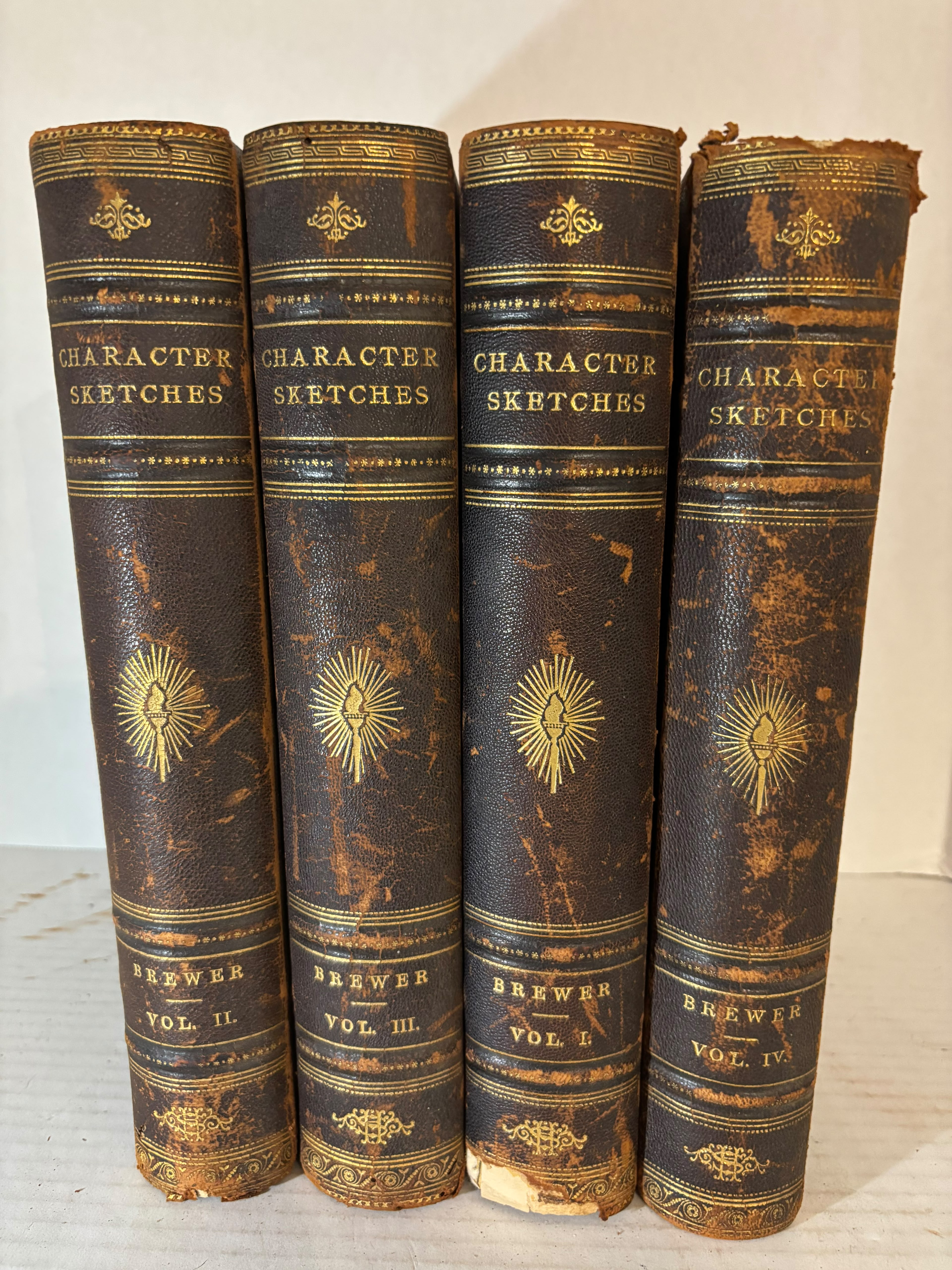 Character Sketches of Romance, Fiction and the Drama Complete Four-Volume Deluxe Illustrated Library Edition Rev. E. Cobham Brewer, LL.D.; edited by Marion Harland Selmar Hess, New York, 1892