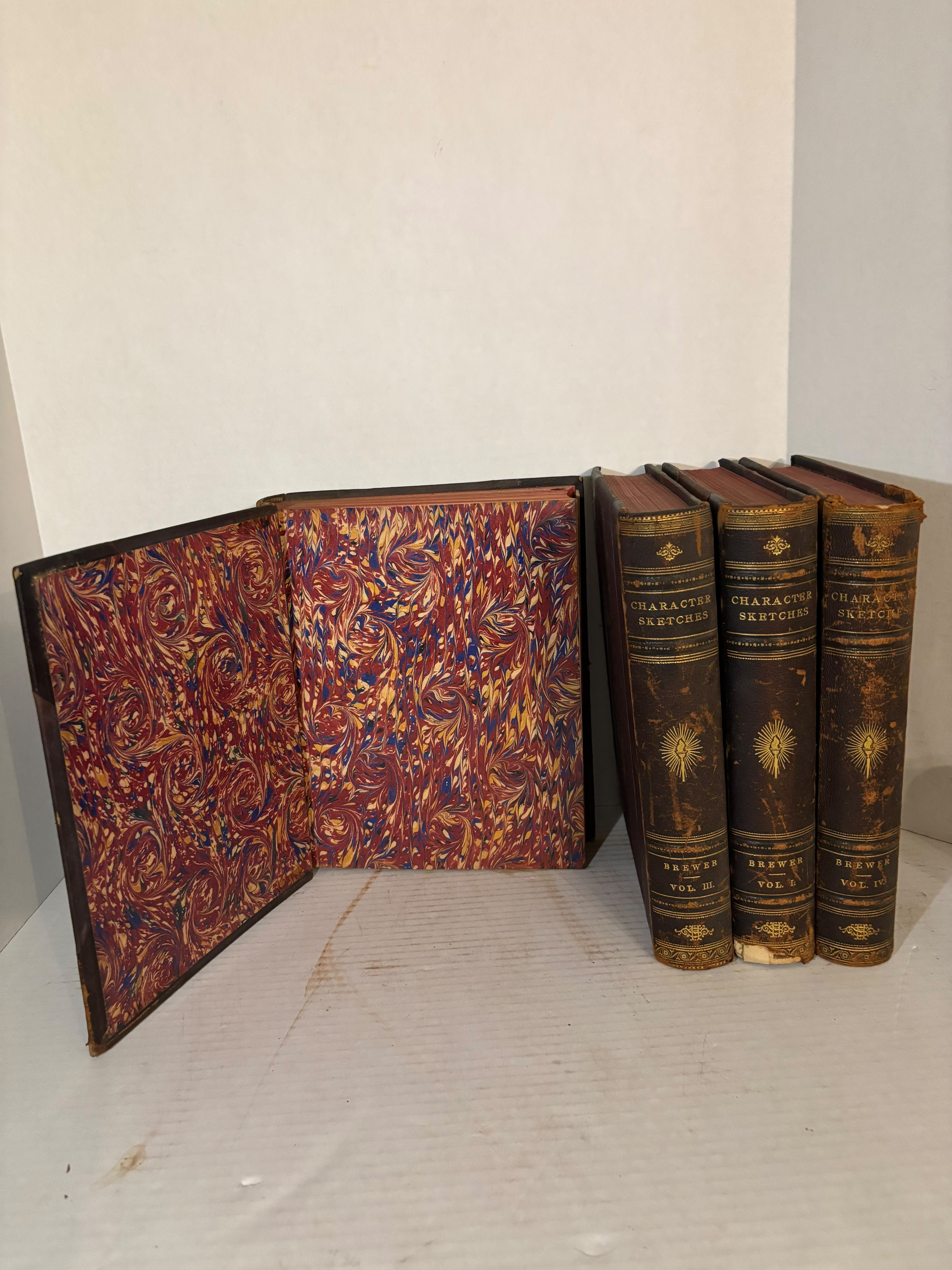 Character Sketches of Romance, Fiction and the Drama Complete Four-Volume Deluxe Illustrated Library Edition Rev. E. Cobham Brewer, LL.D.; edited by Marion Harland Selmar Hess, New York, 1892