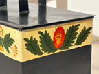 Late 19th Century Painted and Japanned Tin Document Box, attributed to Geo. H. Mason & Co. Boston.