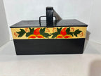 Late 19th Century Painted and Japanned Tin Document Box, attributed to Geo. H. Mason & Co. Boston.