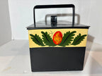 Late 19th Century Painted and Japanned Tin Document Box, attributed to Geo. H. Mason & Co. Boston.