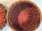Native American Lidded Fancy Basket Eastern Woodlands, Wabanaki (attributed Penobscot) Late 19th century, circa 1885–1900