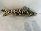 American Folk Art Ice Fishing Decoy Upper Midwest, circa 1935–1955 Sheet metal with applied paint and glass eyes