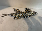 American Folk Art Ice Fishing Decoy Upper Midwest, circa 1935–1955 Sheet metal with applied paint and glass eyes