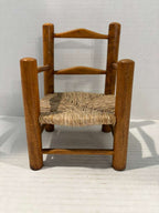 Miniature Ladder-Back Armchair Salesman’s Sample American