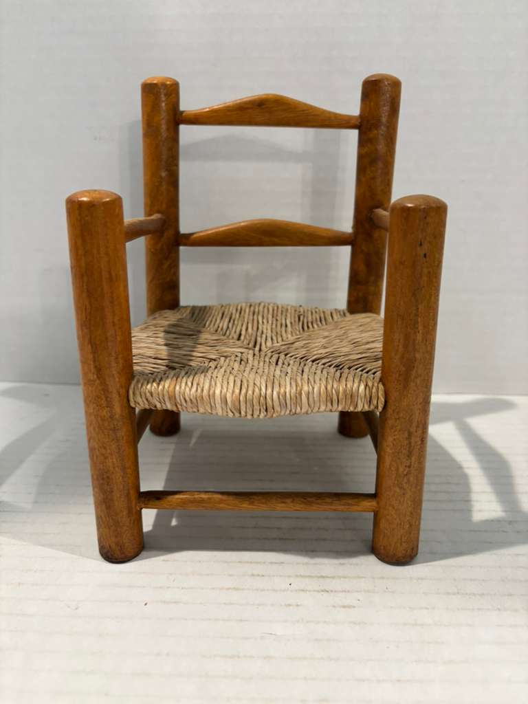 Miniature Ladder-Back Armchair Salesman’s Sample American
