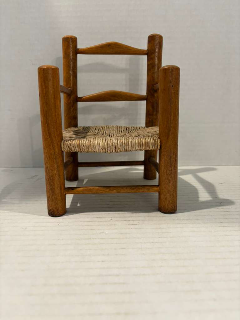 Miniature Ladder-Back Armchair Salesman’s Sample American