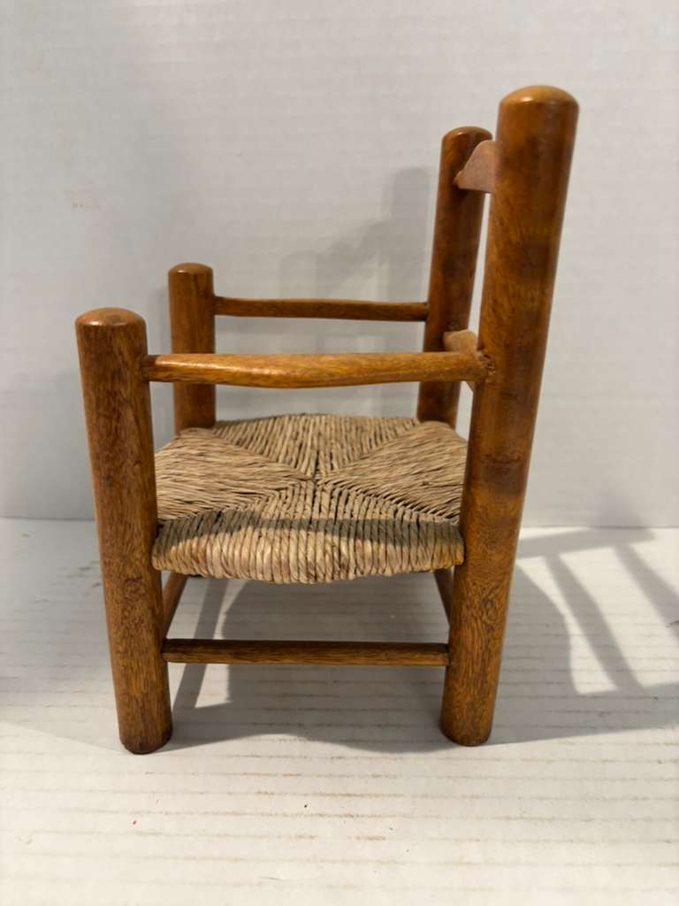 Miniature Ladder-Back Armchair Salesman’s Sample American
