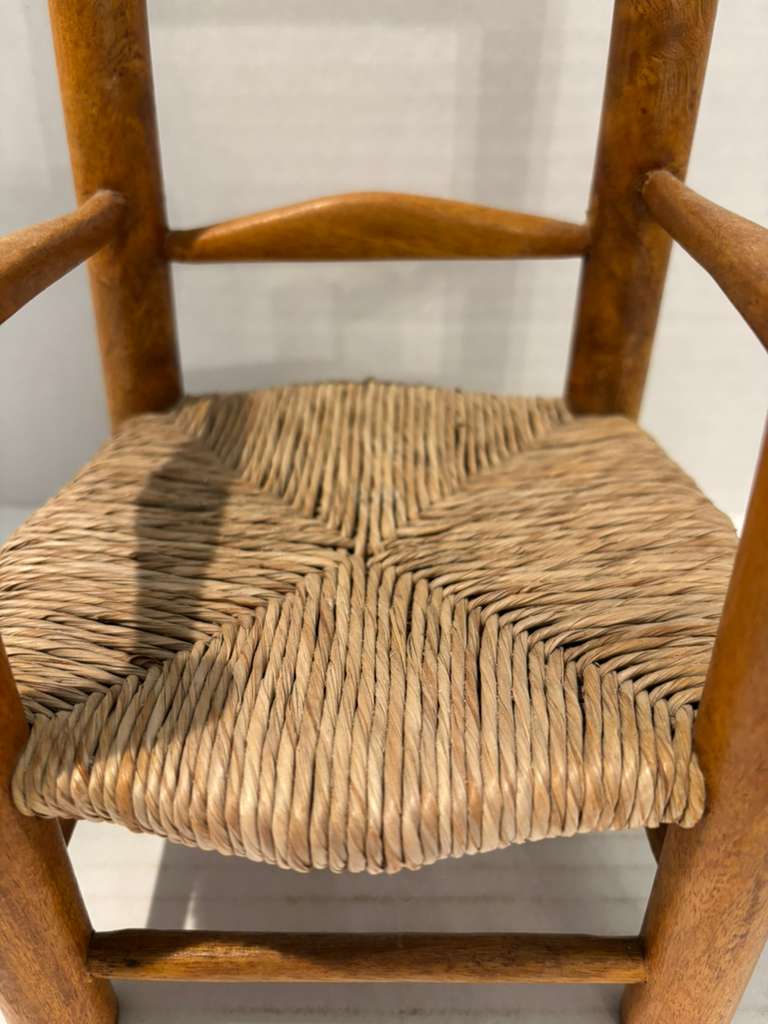 Miniature Ladder-Back Armchair Salesman’s Sample American
