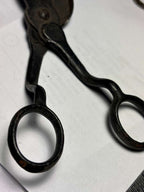 Lot Of Eight English Candle Wick Trimmers (Candle Snuffers) 18th-19th Century