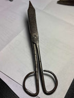 Lot Of Eight English Candle Wick Trimmers (Candle Snuffers) 18th-19th Century