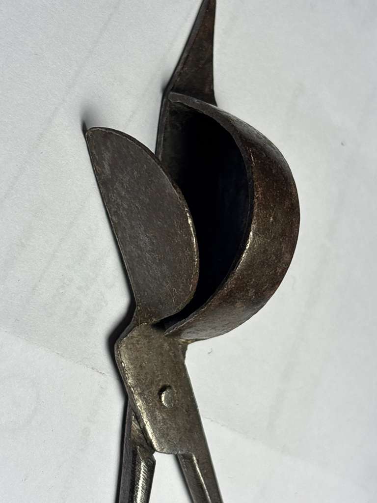 Lot Of Eight English Candle Wick Trimmers (Candle Snuffers) 18th-19th Century
