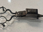 Lot Of Eight English Candle Wick Trimmers (Candle Snuffers) 18th-19th Century