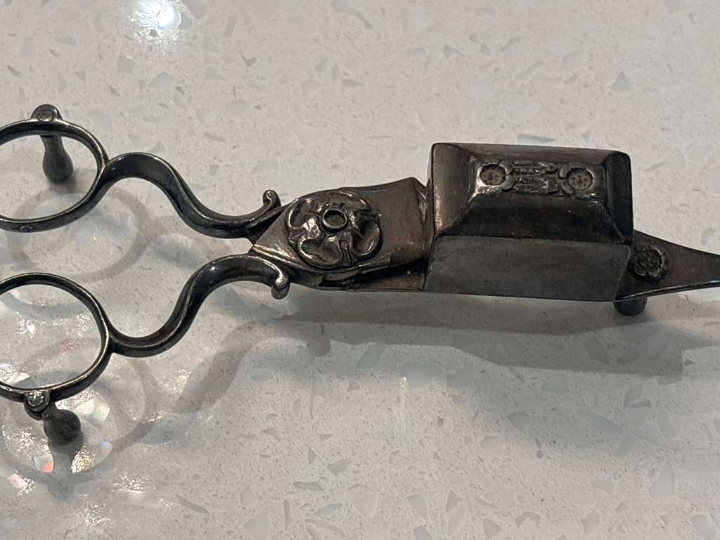Lot Of Eight English Candle Wick Trimmers (Candle Snuffers) 18th-19th Century