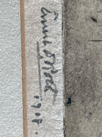 ERNEST D. ROTH (1879–1964)
Exceptional Early Pencil-Signed Etching, Dated 1908